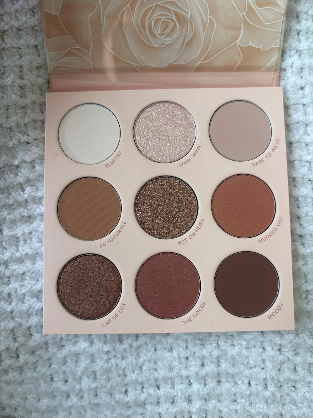 ColourPop Nude Mood Eyeshadow Palette — Peachy Nude & Rose Hues